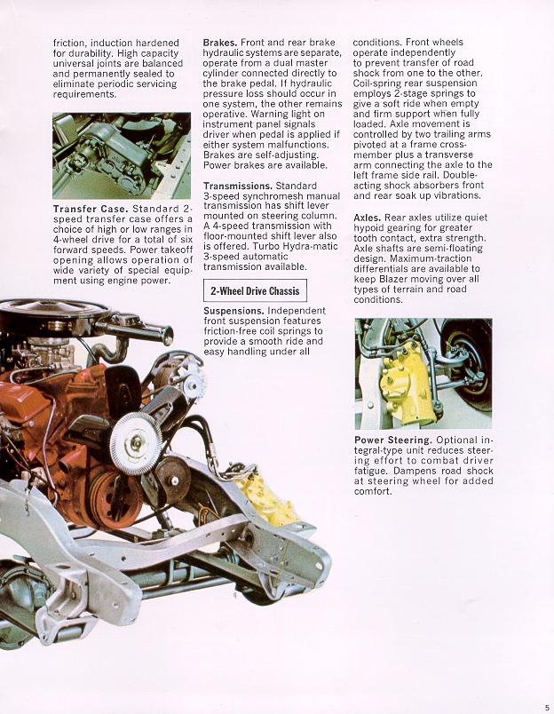 1970 Chevrolet Blazer Brochure Page 6